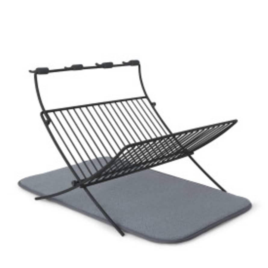 Umbra Charcoal Grey XDry Folding Dish Rack