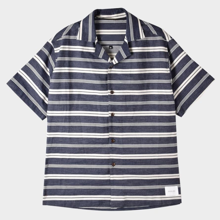 Parlez Navy Stripe Pedro Shirt