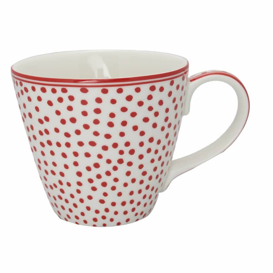 Green Gate White Dot Cup