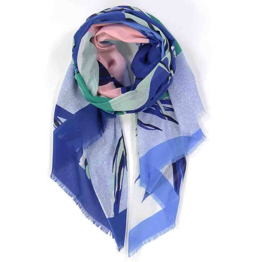 Mapoesie Tropical Blue Scarf