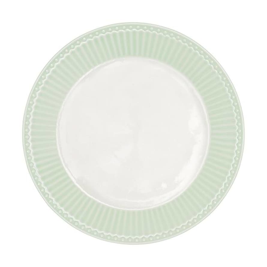 Green Gate Pack of 6 Pale Green Alice Dinner Plates