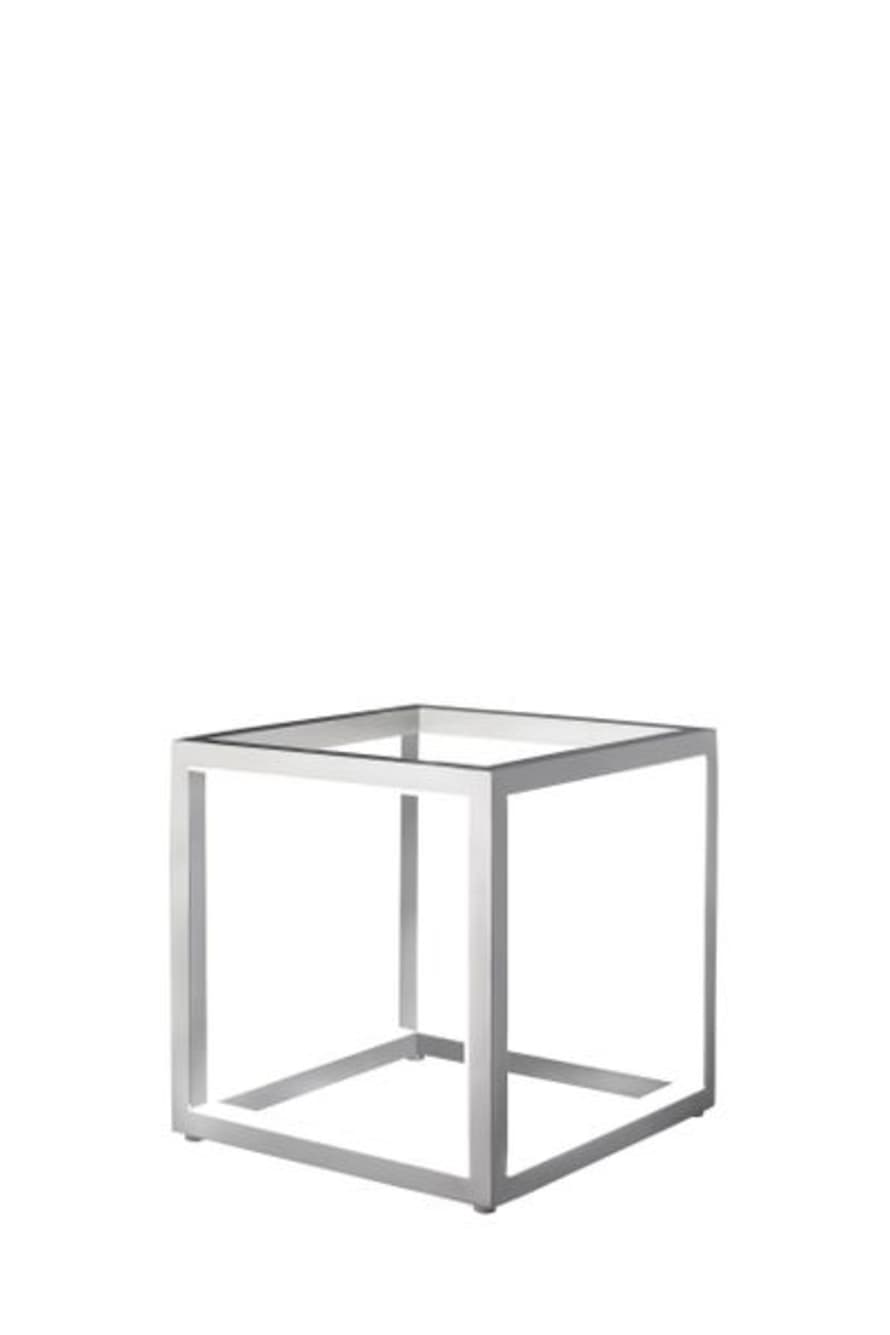 Nordium Medium Grey Cubed Table Lamp