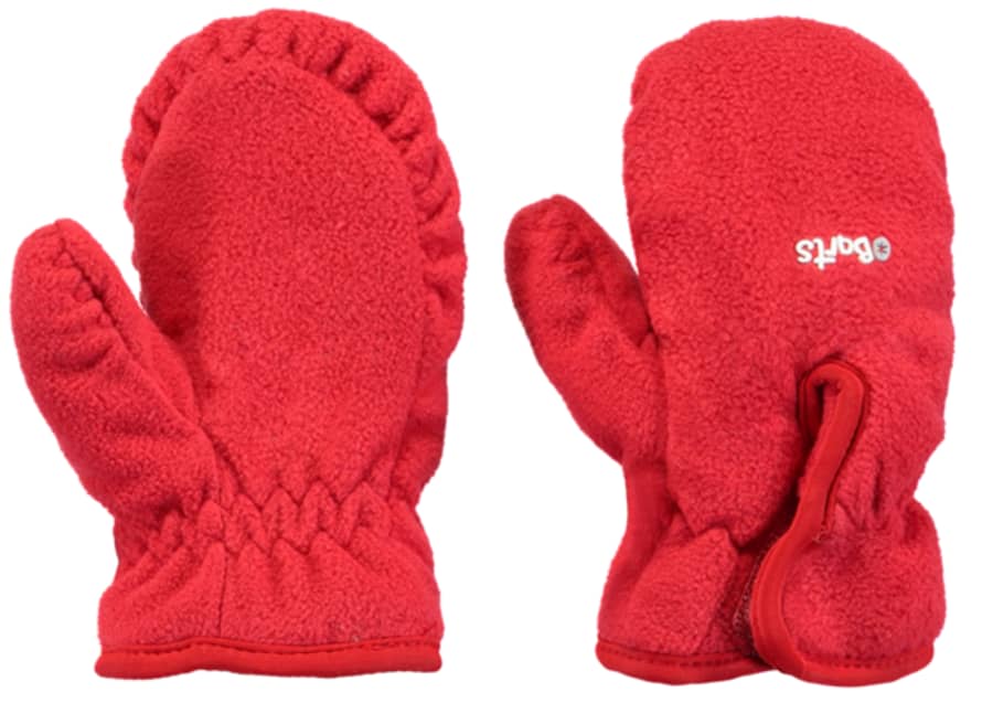 Barts  Red Infants Fleece Mitts 