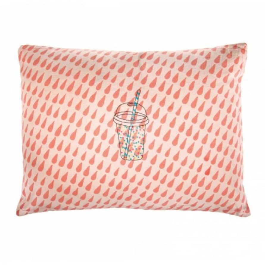 Billy The Kid Embroidered Drops Cushion