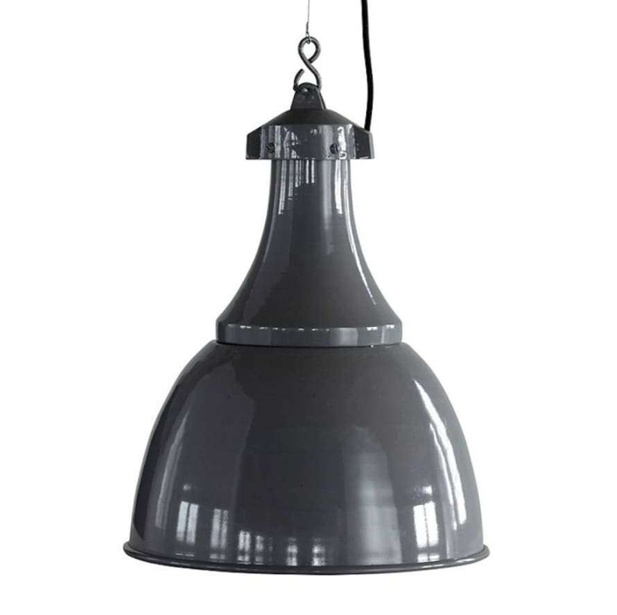 House Doctor Grey Industrial Pendant Light