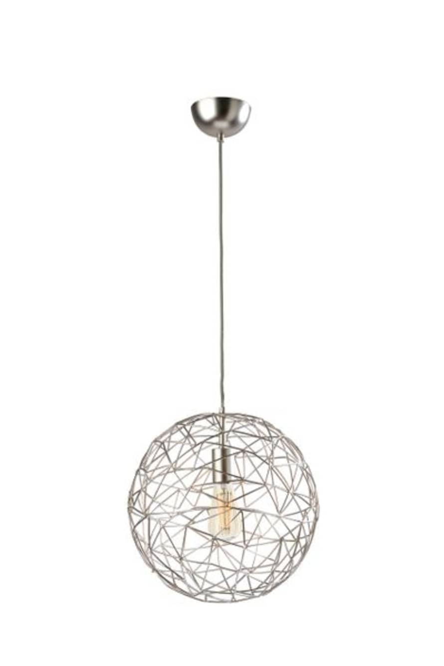 Nordium Large Mesh Satin Pendant Lamp