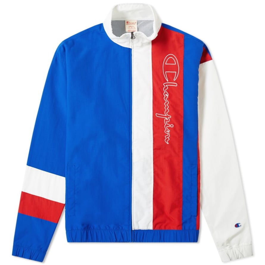 Champion Full Zip Track Top - Red/White/Blue