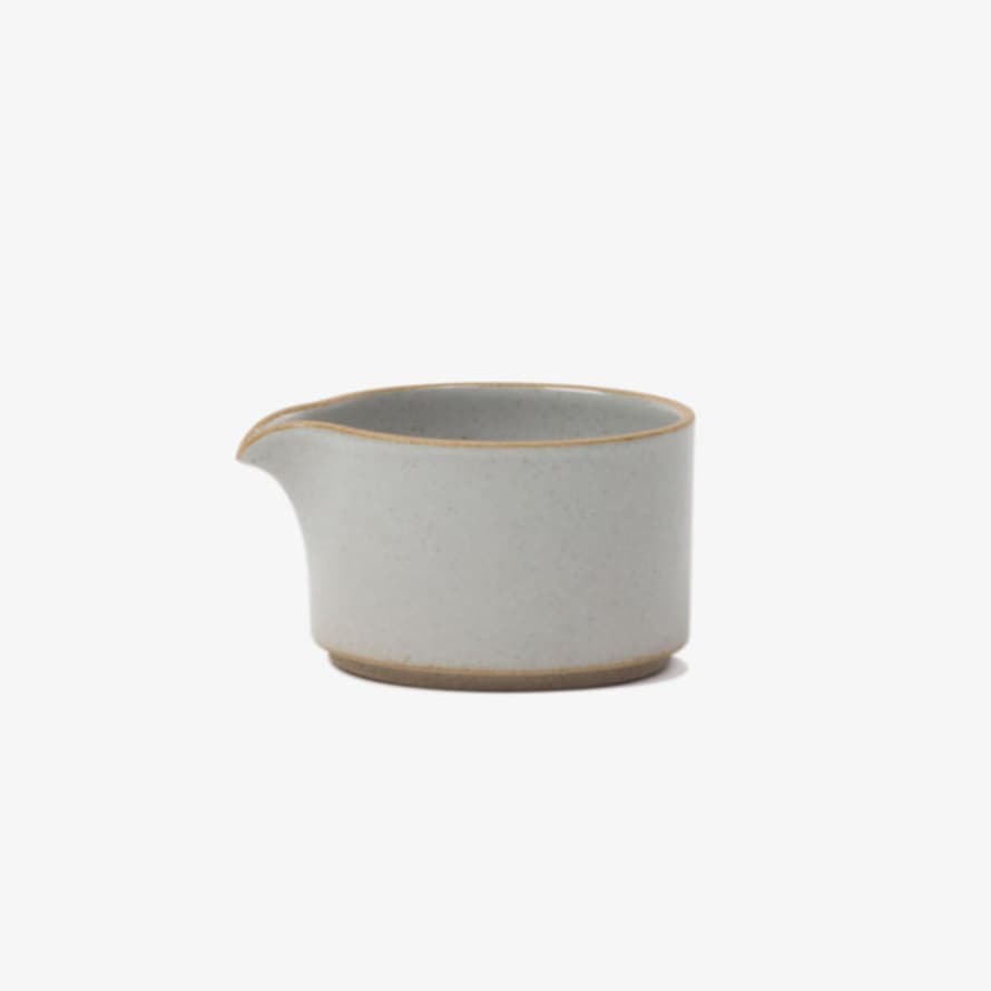 Hasami Porcelain Light Grey Japanese Creamer Porcelain