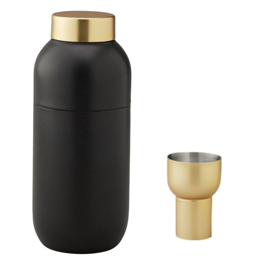 Stelton Collar Cocktail Shaker and Measuring Cup