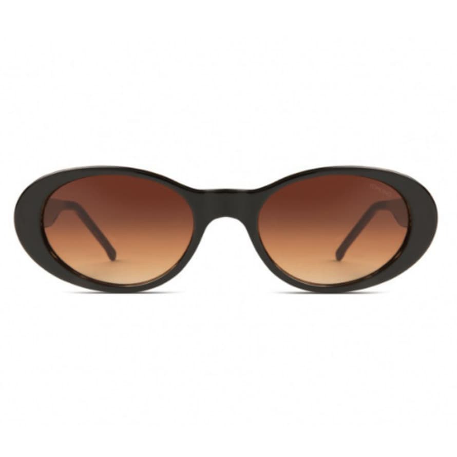 With Marlow Black Alina Womens Sunglasses