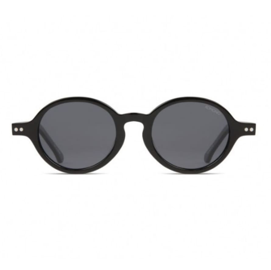 With Marlow Black Damon Unisex Sunglasses