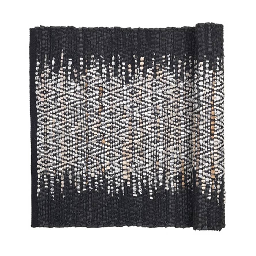 Broste Copenhagen Birger Rug 70 x 140cm Leather & Cotton