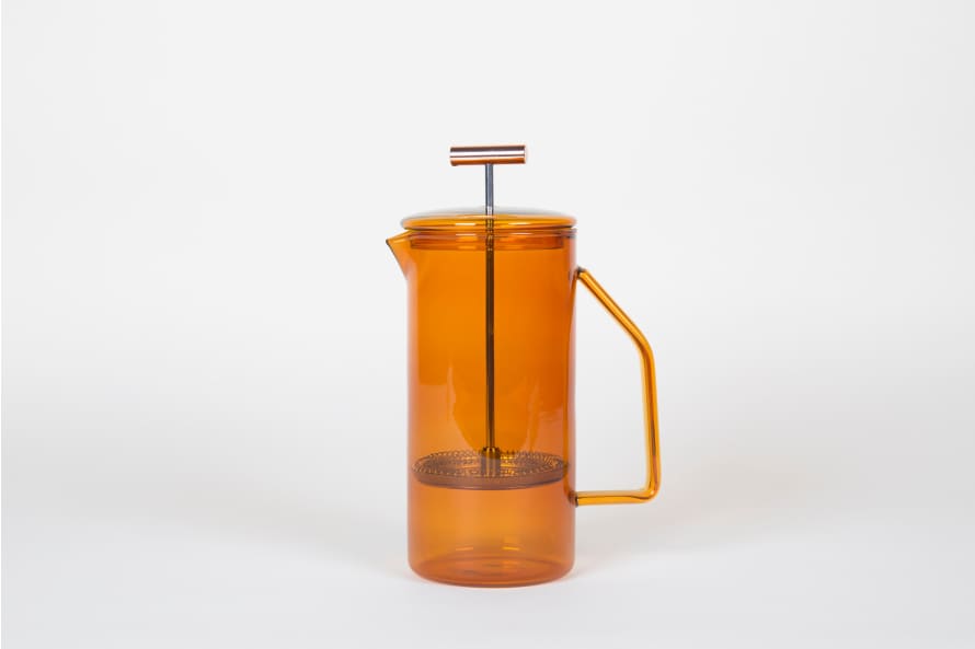 Yield Design Amber Glass French Press / Coffee Press 850ml