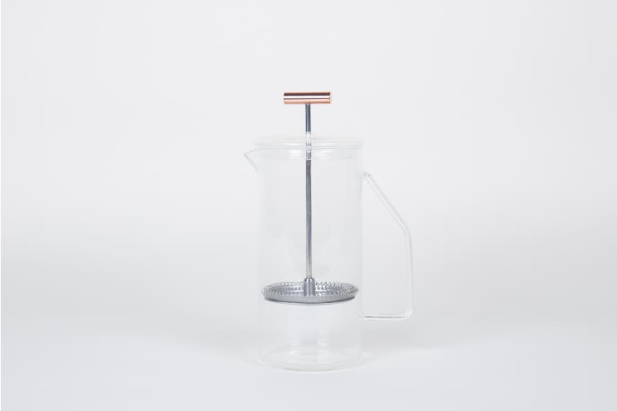 Yield Design Clear Glass French Press / Coffee Press 850ml
