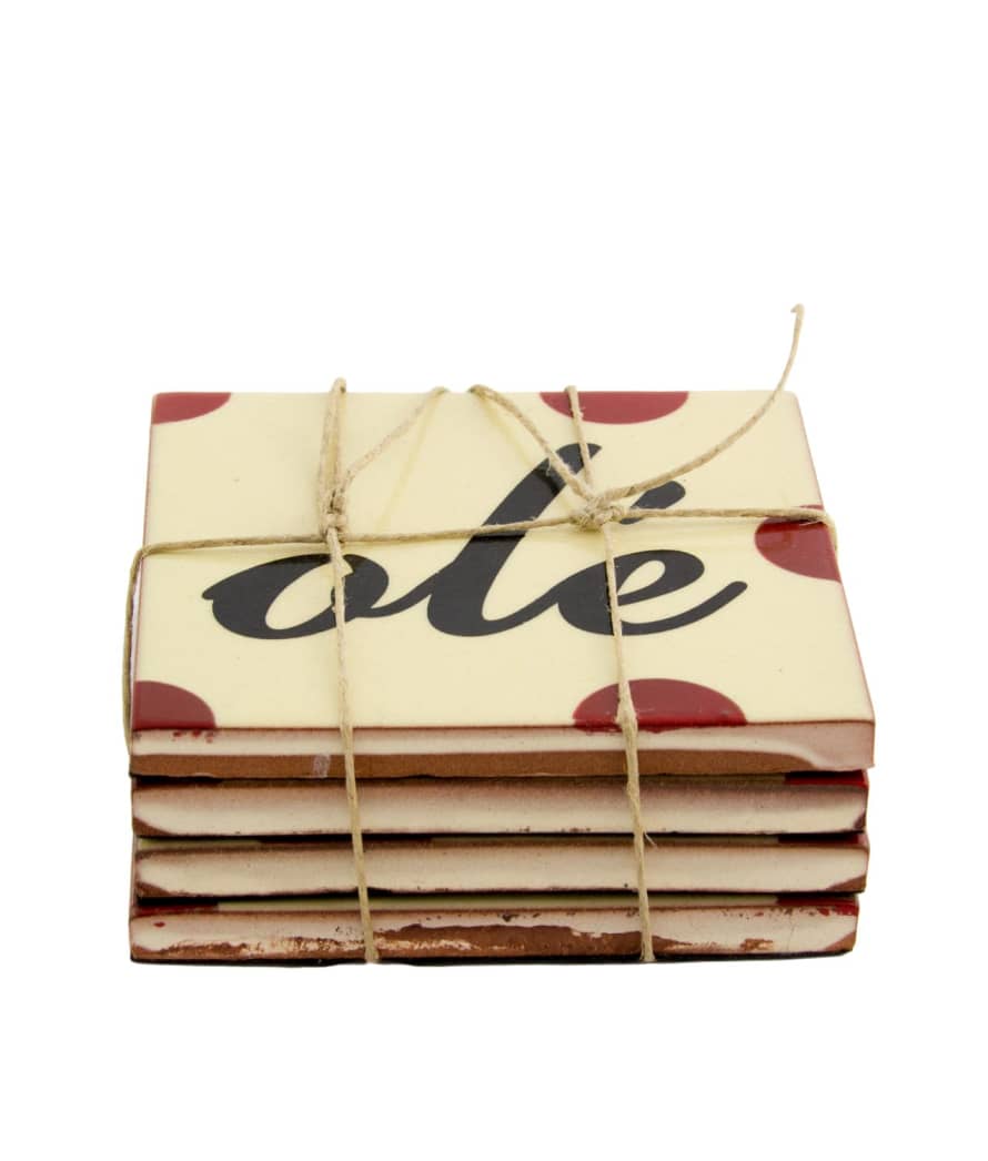 Bussoga Ole Ceramic Coasters