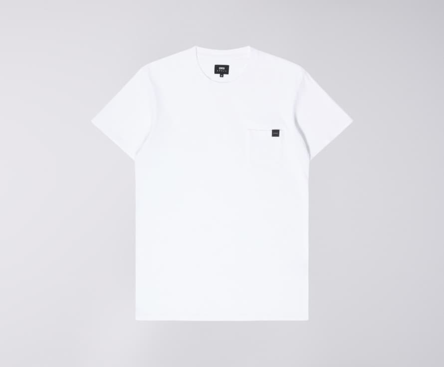 Edwin White Pocket Tee