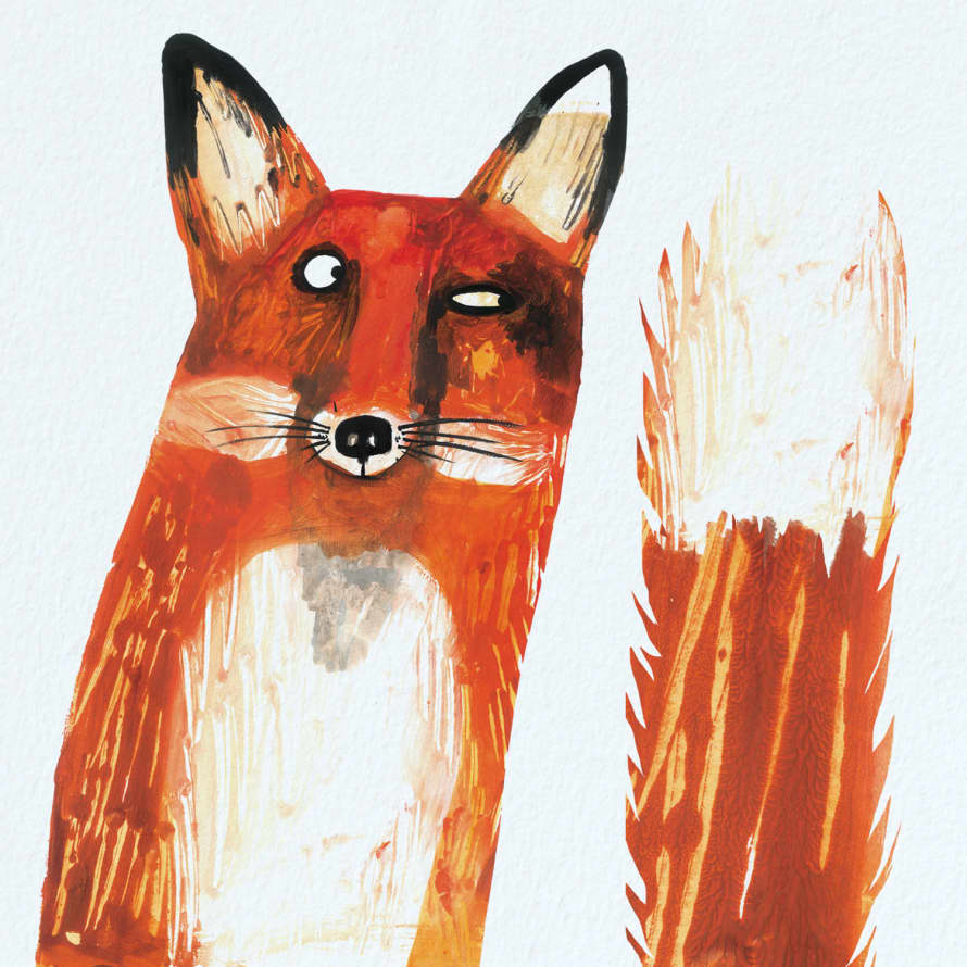 Charley Rabbit Publishing Suspicious Fox Print