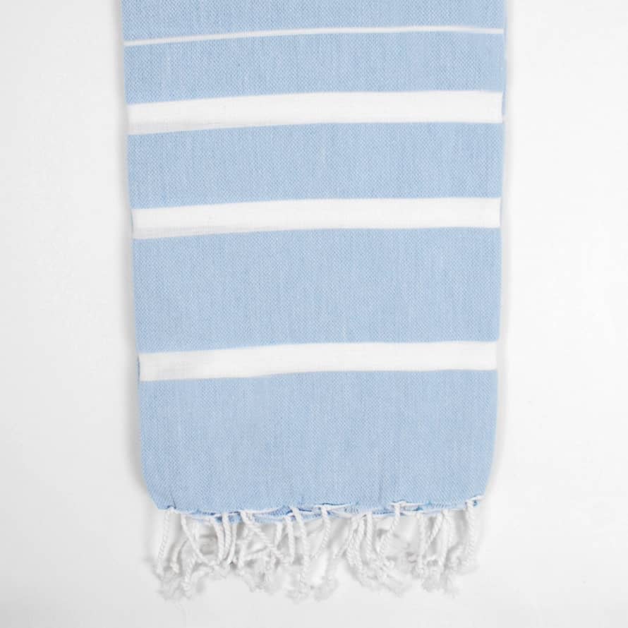 Bohemia Wholesale Hammam Towel Ice Blue