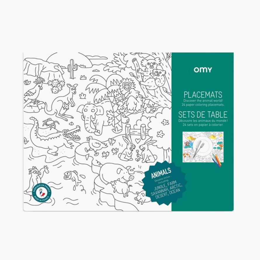 OMY Coloring Placemats