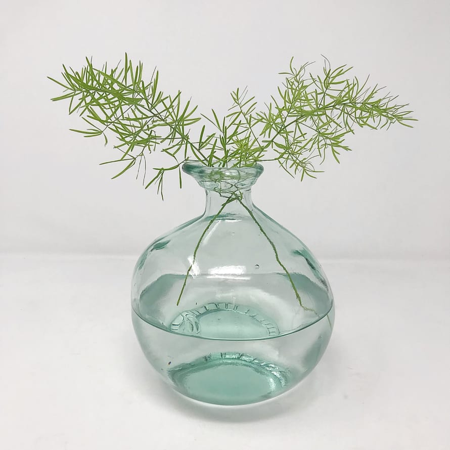 Grand Illusions Organic Recycled Glass Bottle Vase