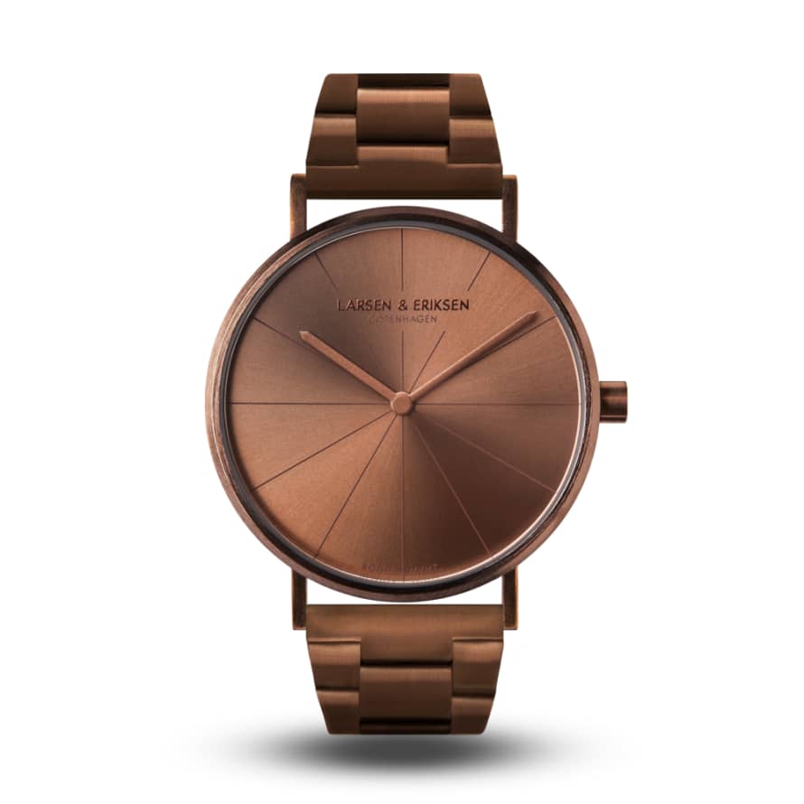 Larsen & Eriksen Copper 37mm Absalon Watch