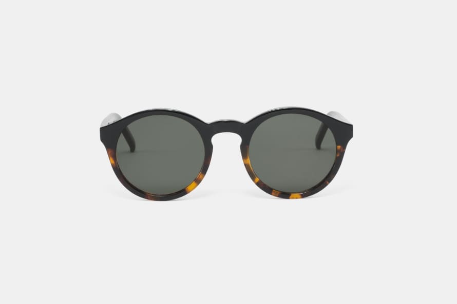 Monokel Eyewear Black Havana Barstow Sunglasses
