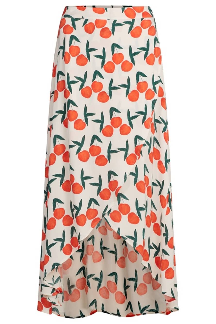 Fabienne Chapot Cora Goddess Skirt in Feeling Peachy Print