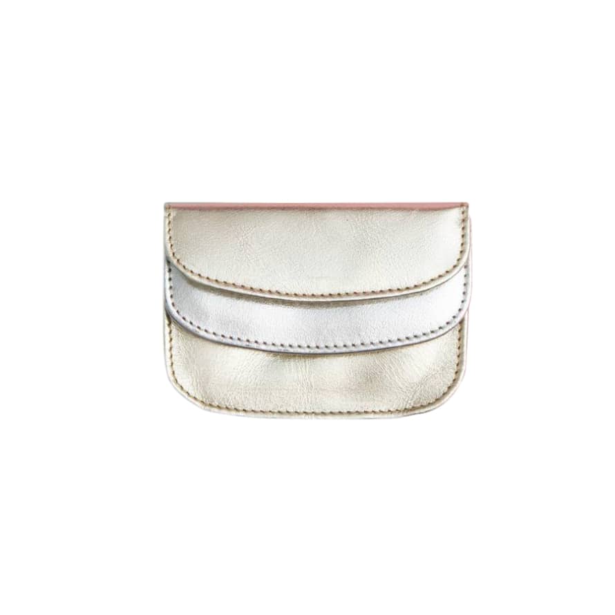 Vida Vida Leather Scallop Purse