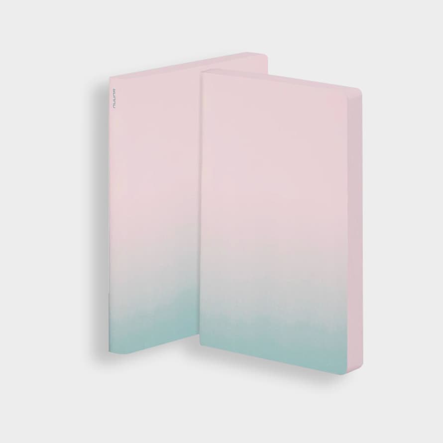 Nuuna Notebook Colour Clash L Light Pink Haze