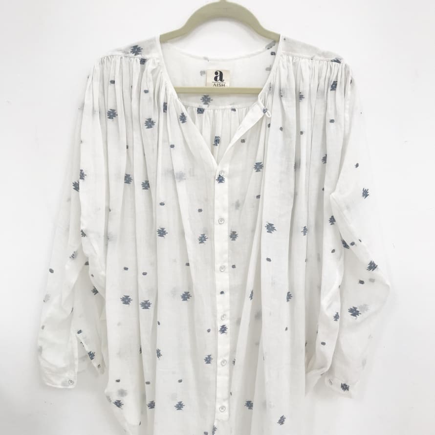 aishlife Cotton Shirt Dress