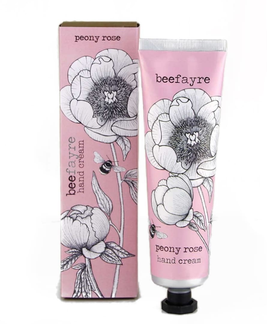 beefayre Peony Rose Tube Hand Cream