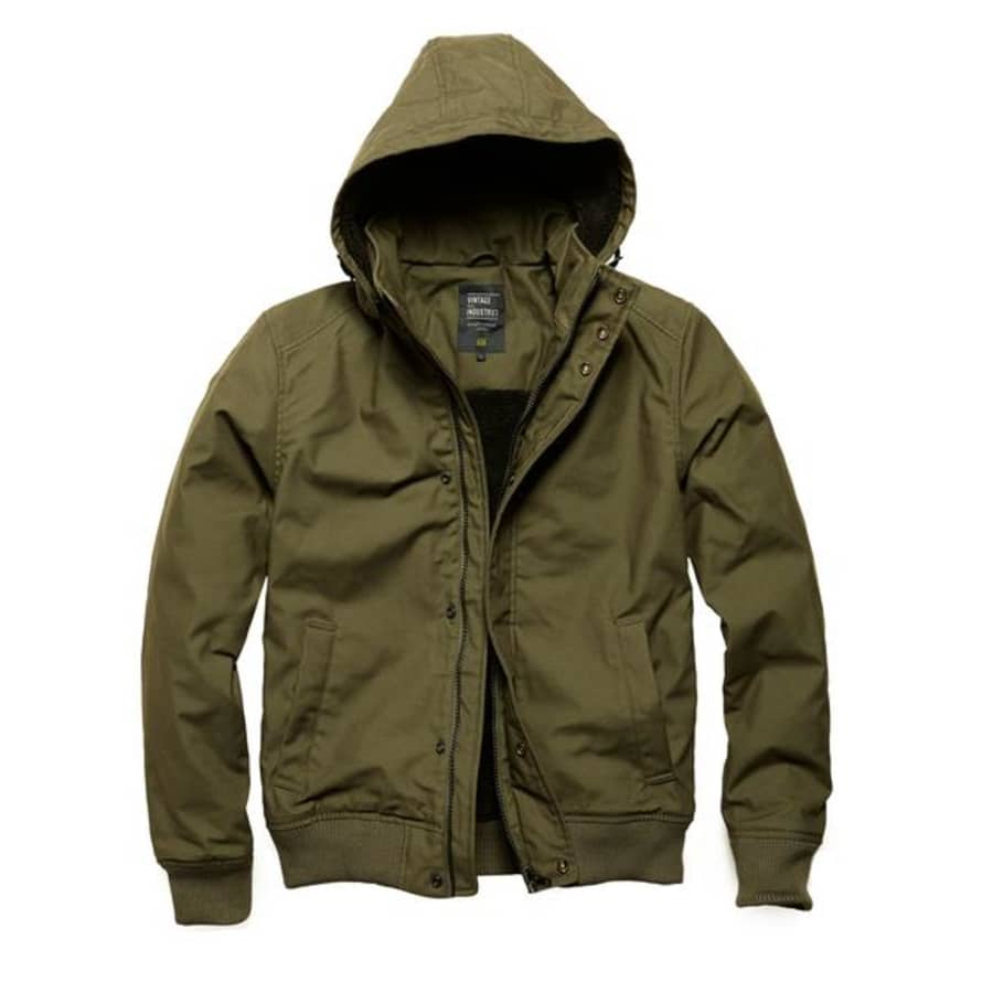 Vintage Industries M25 Pile Blouson - Olive