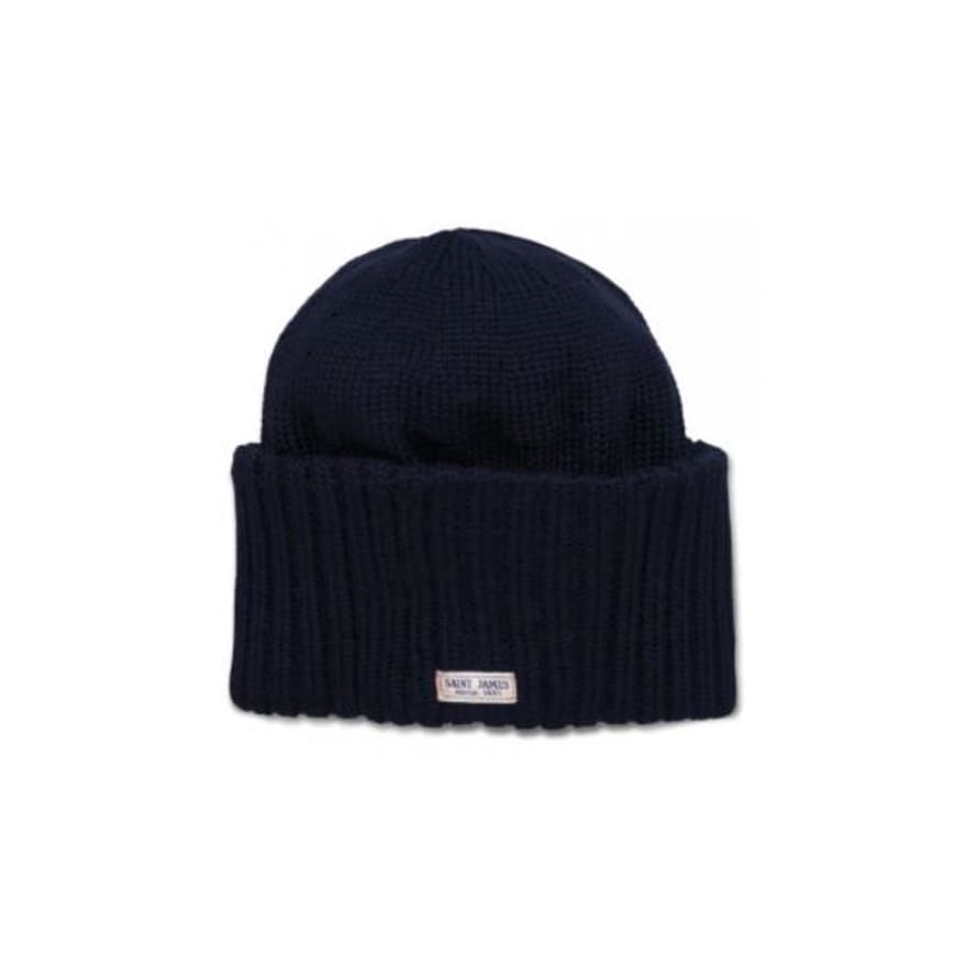 SAINT JAMES Barbaresque Wool Beanie Marine