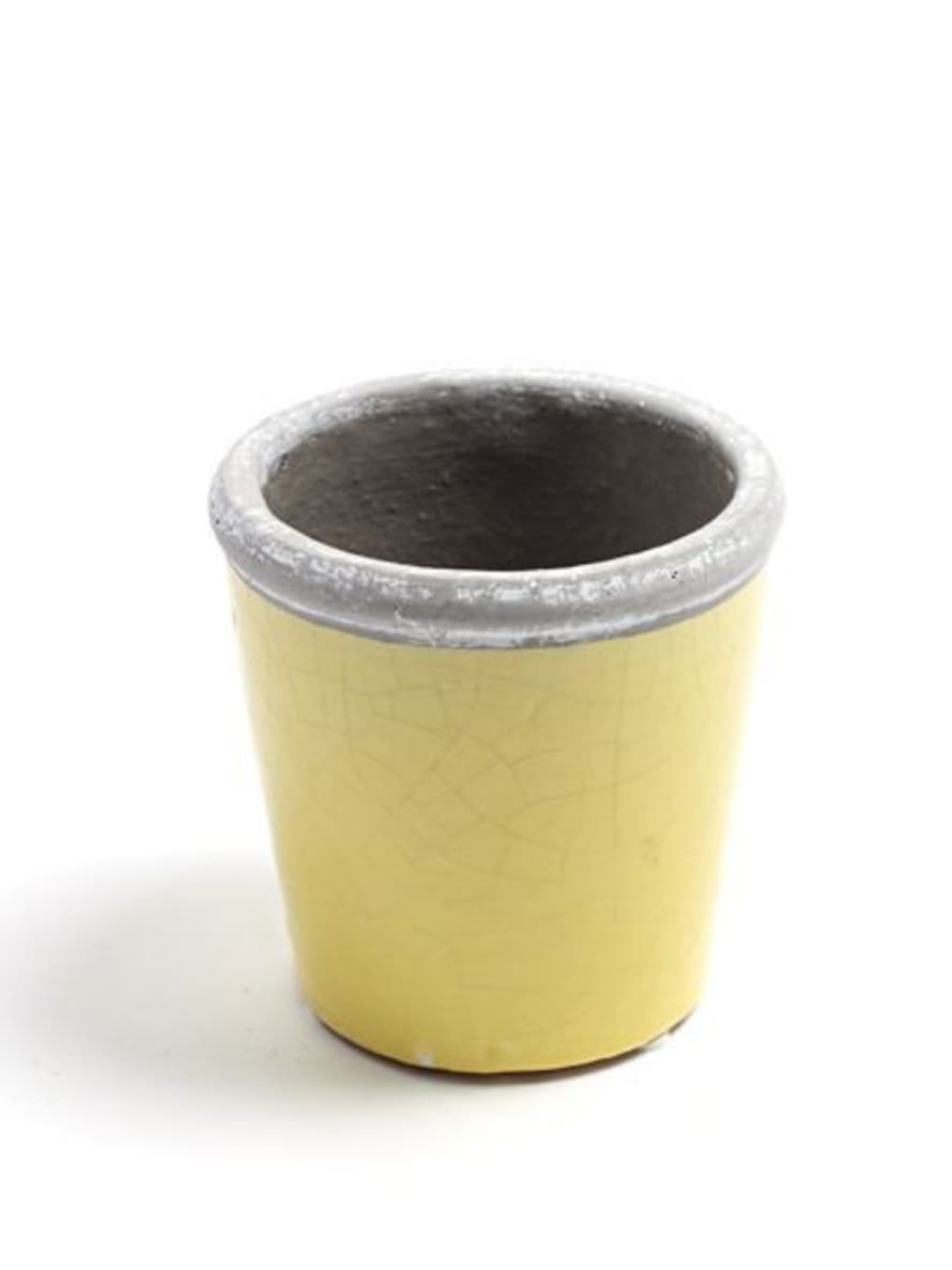 Serax Yellow Small Board Ceramic Pot