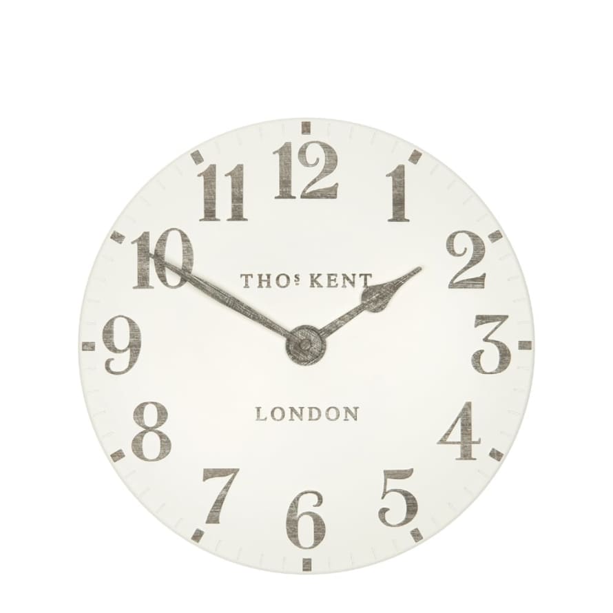 Thomas Kent 50cm Limestone Arabic Wall Clock