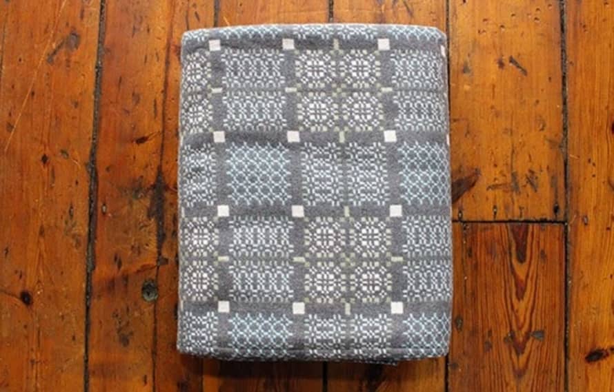 Melin Tregwynt  Knot Garden Bluestone Blanket