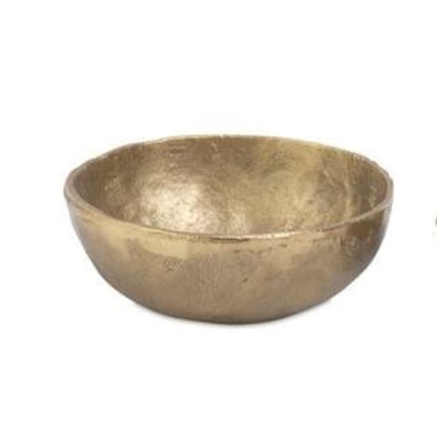 Nkuku Gold Large Jahi Bowl