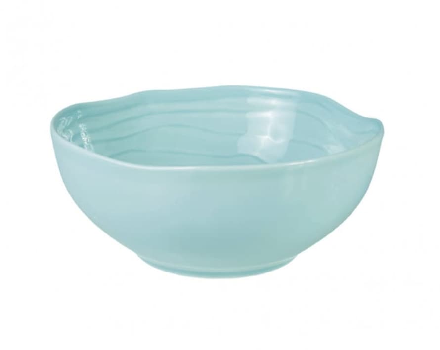 Pillivuyt Ice Blue Teak Bowl