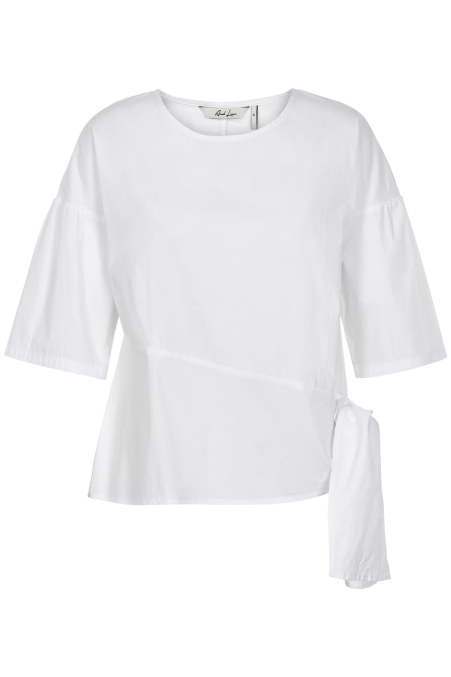 And Less White Loreane Blouse