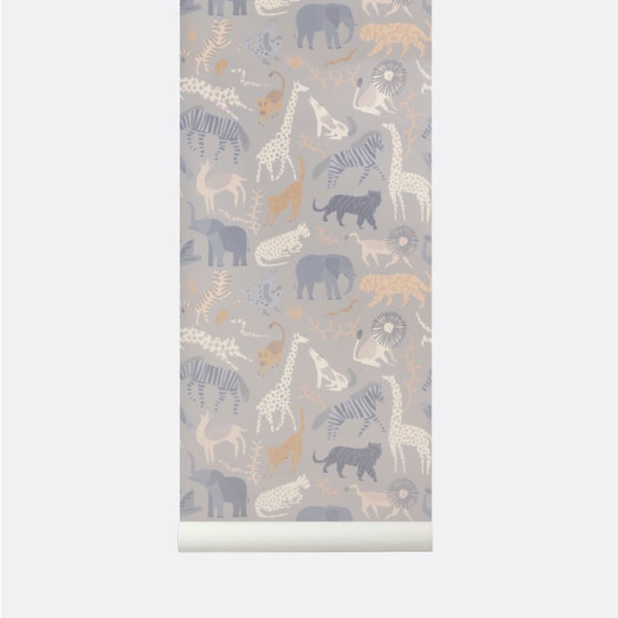 Ferm Living Safari Wallpaper 