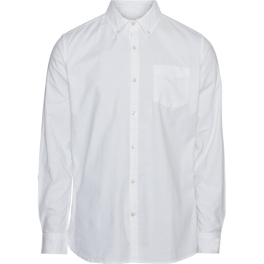 Knowledge Cotton Apparel  90680 Stretched Oxford Shirt