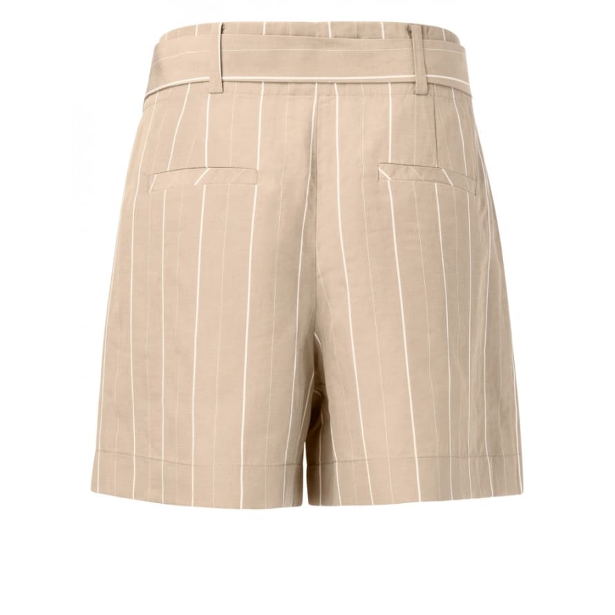 Trouva: 123101 Sand Stripes & Tie Paper Bag Waist Shorts