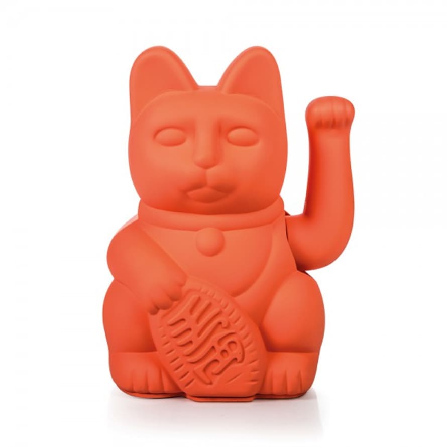 Donkey Products Lucky Cat - Neon orange