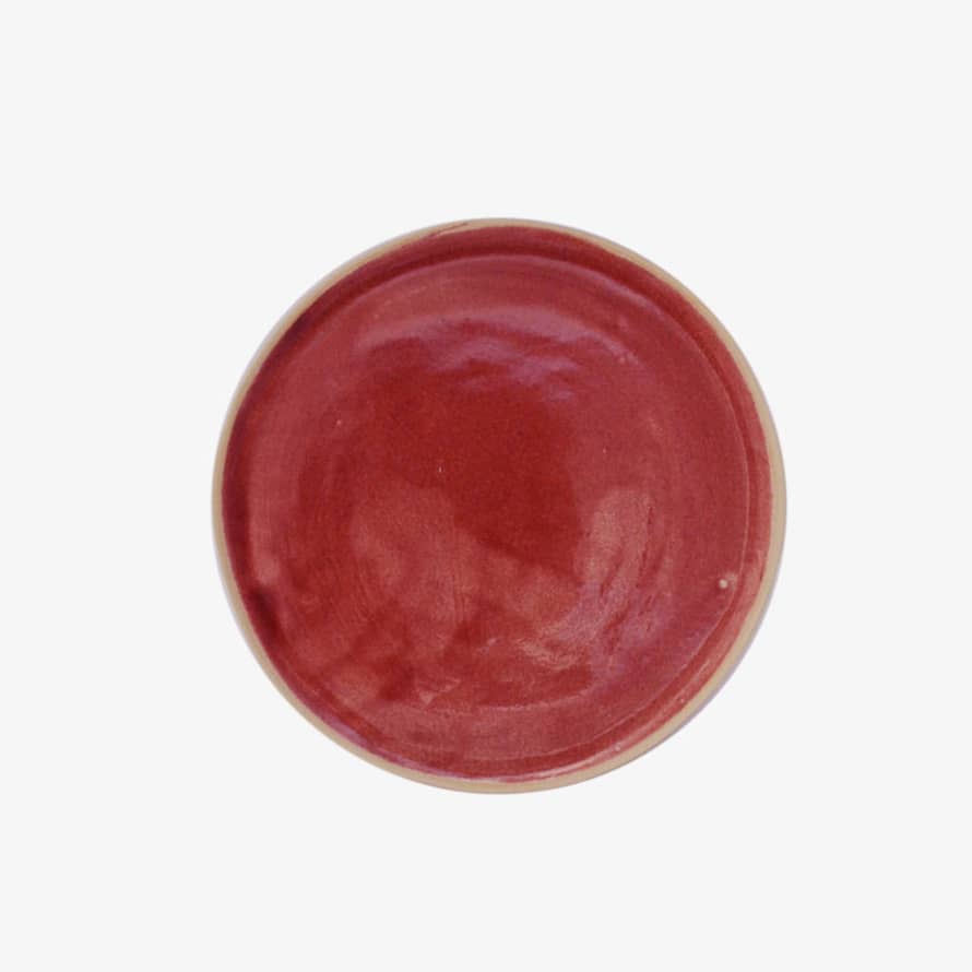 Margot Lhomme Small Glazed Stoneware Plate
