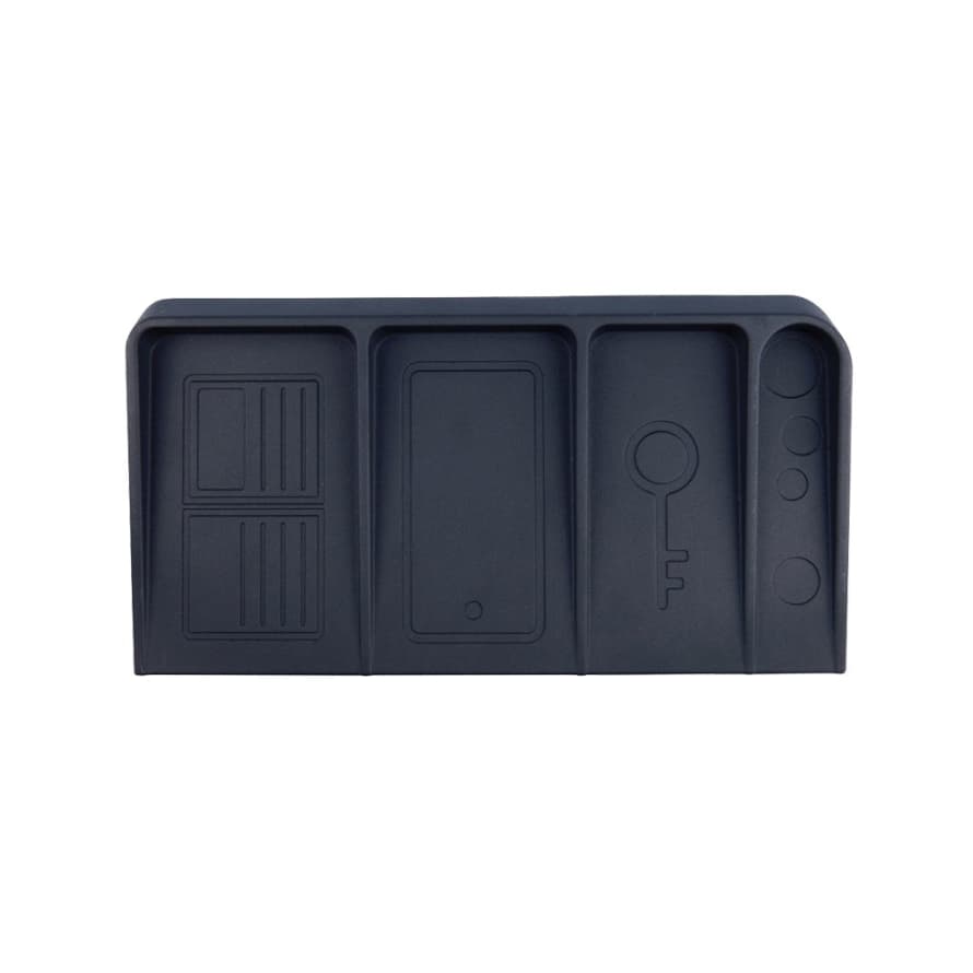 DOIY Design Black Metal Valet Tray