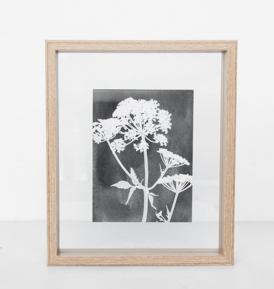 Urban Nature Culture Medium Natural Wood Floating Photo Frame