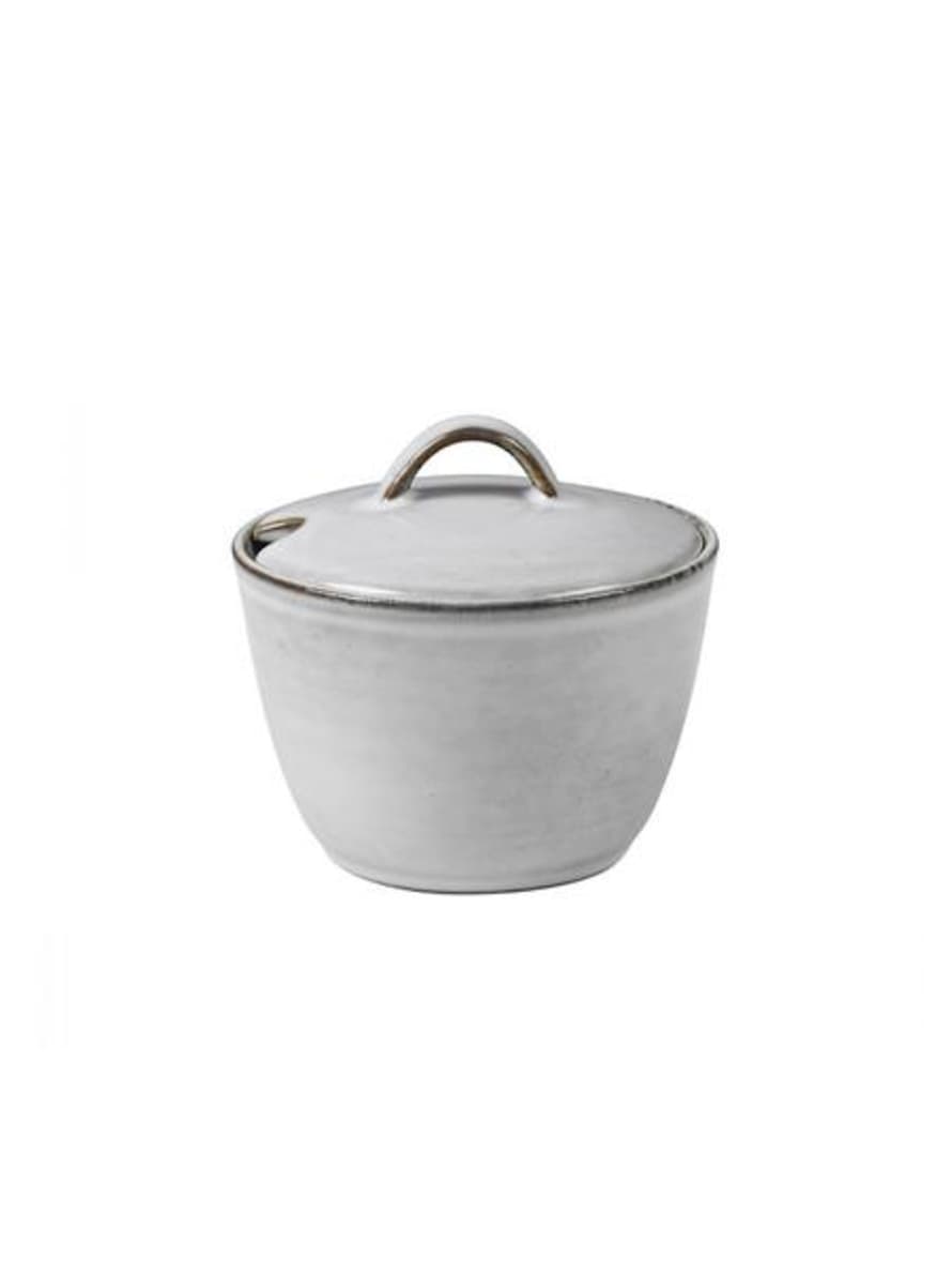 Broste Copenhagen Sugar Bowl W Lid Nordic Sand