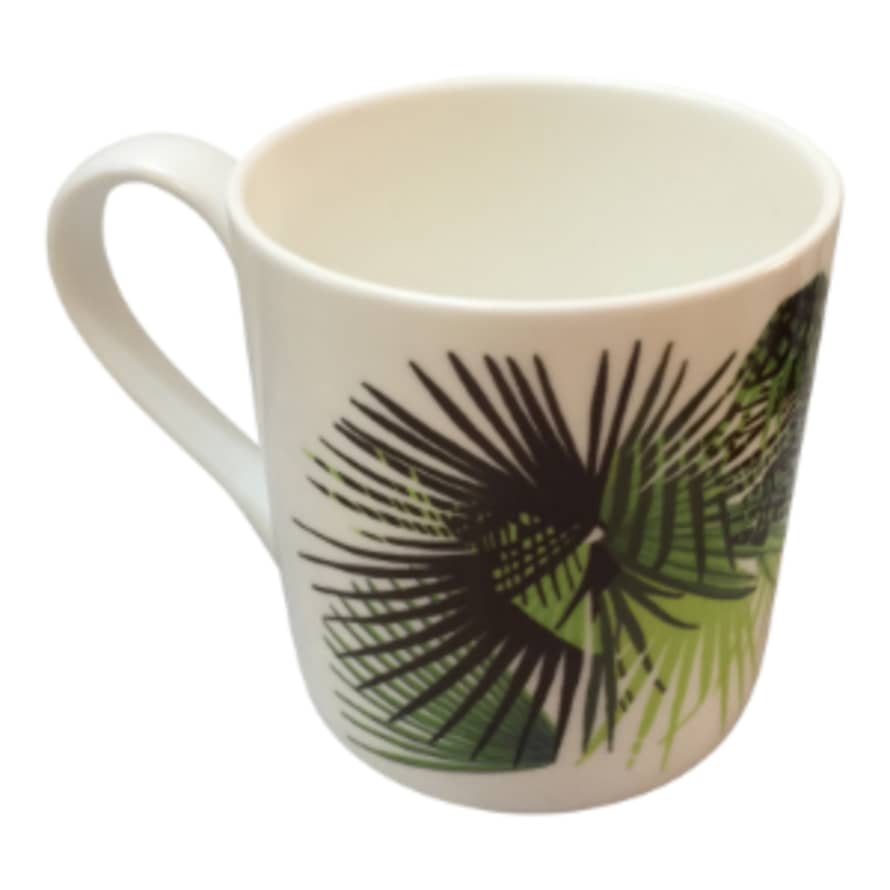 Rolfe & Wills Cabbage Leaf Bone China Mug