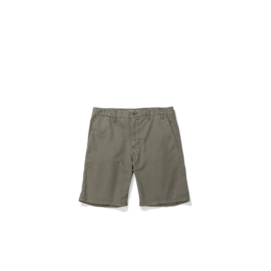 Norse Projects 36 Size Dried Olive Cotton Twill Aros Light Short
