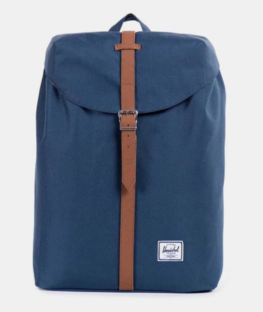 Herschel Supply Co. Navy Polyester Mid Volume Post Backpack